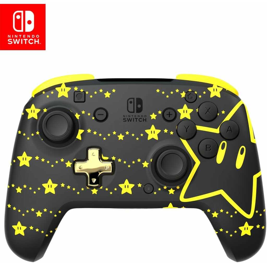 MANDO WIRELESS GLOW MARIO STARS NINTENDO SWITCH
