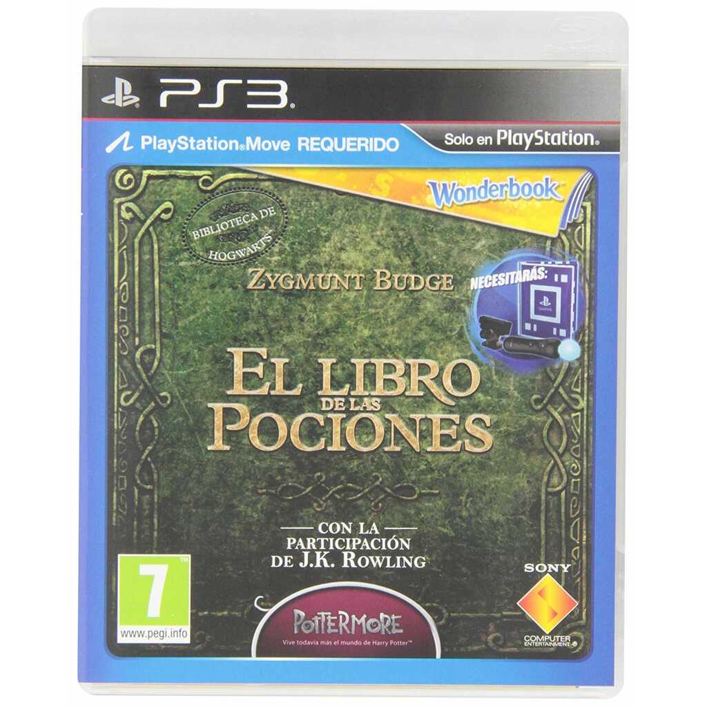 PS3 WONDERBOOK EL LIBRO DE LAS POCIONES