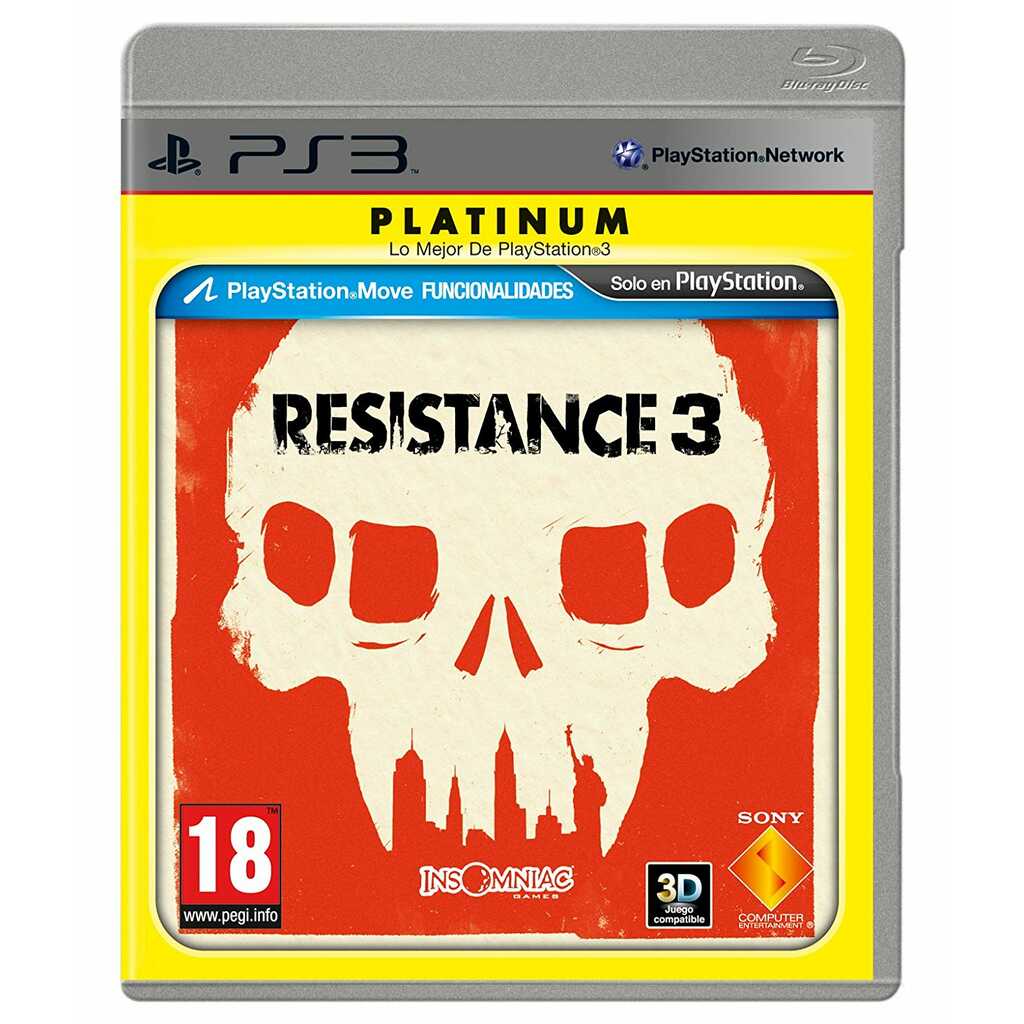 PS3 RESISTANCE 3 PLATINUM