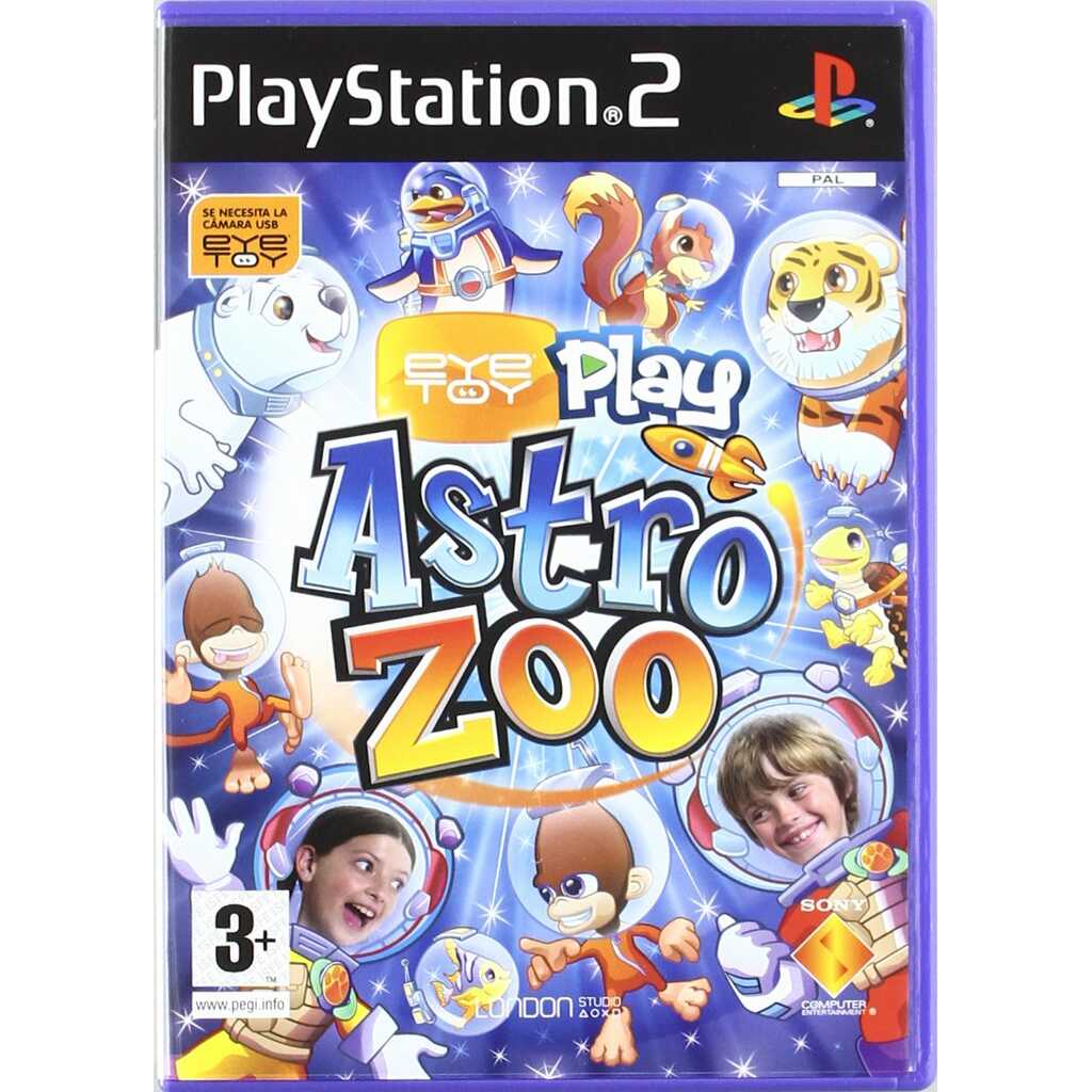 PS2 EYETOY PLAY ASTRO ZOO