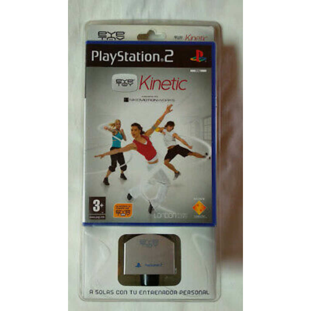 PS2 EYE TOY FITNESS + COMBAT + CAMARA