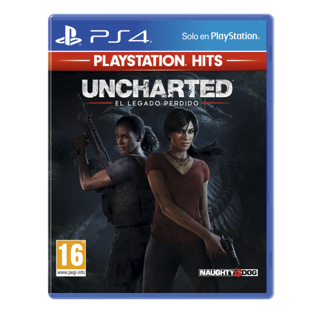 PS4 UNCHARTED EL LEGADO PERDIDO HITS