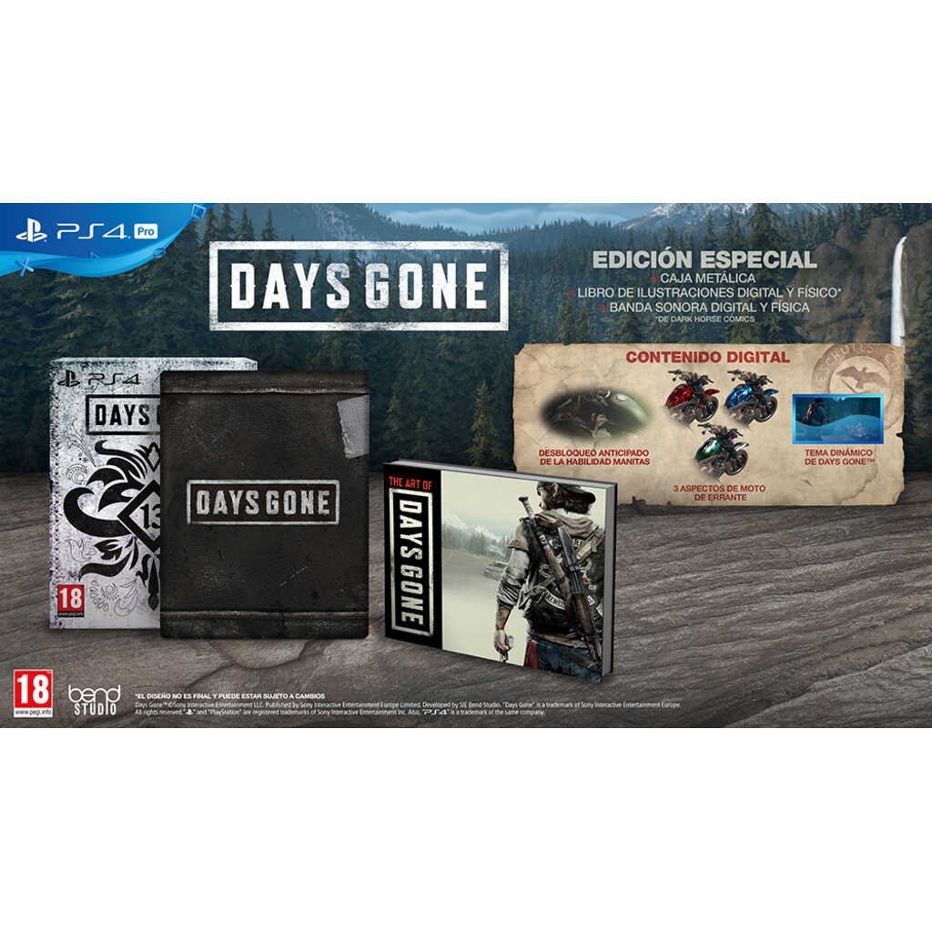 PS4 DAYS GONE EDICION ESPECIAL