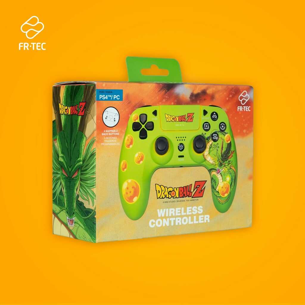 MANDO GAMEPAD INALAMBRIC FR-TEC DRAGON BALL PS4-PC