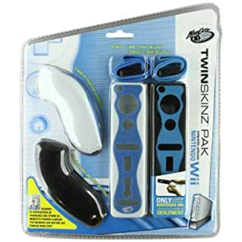 PACK FUNDAS MANDOS WII MADCATZ