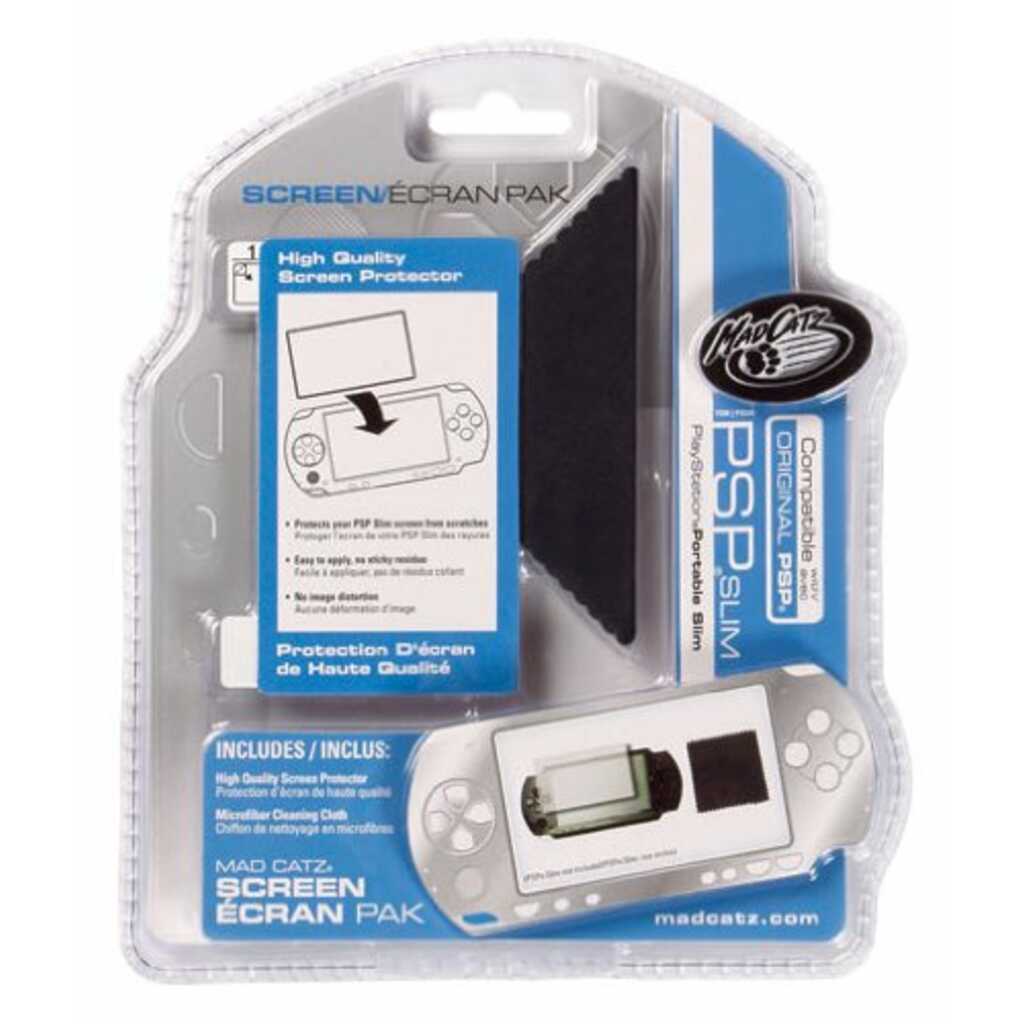 PROTECTORES PANTALLA PSP MADCATZ