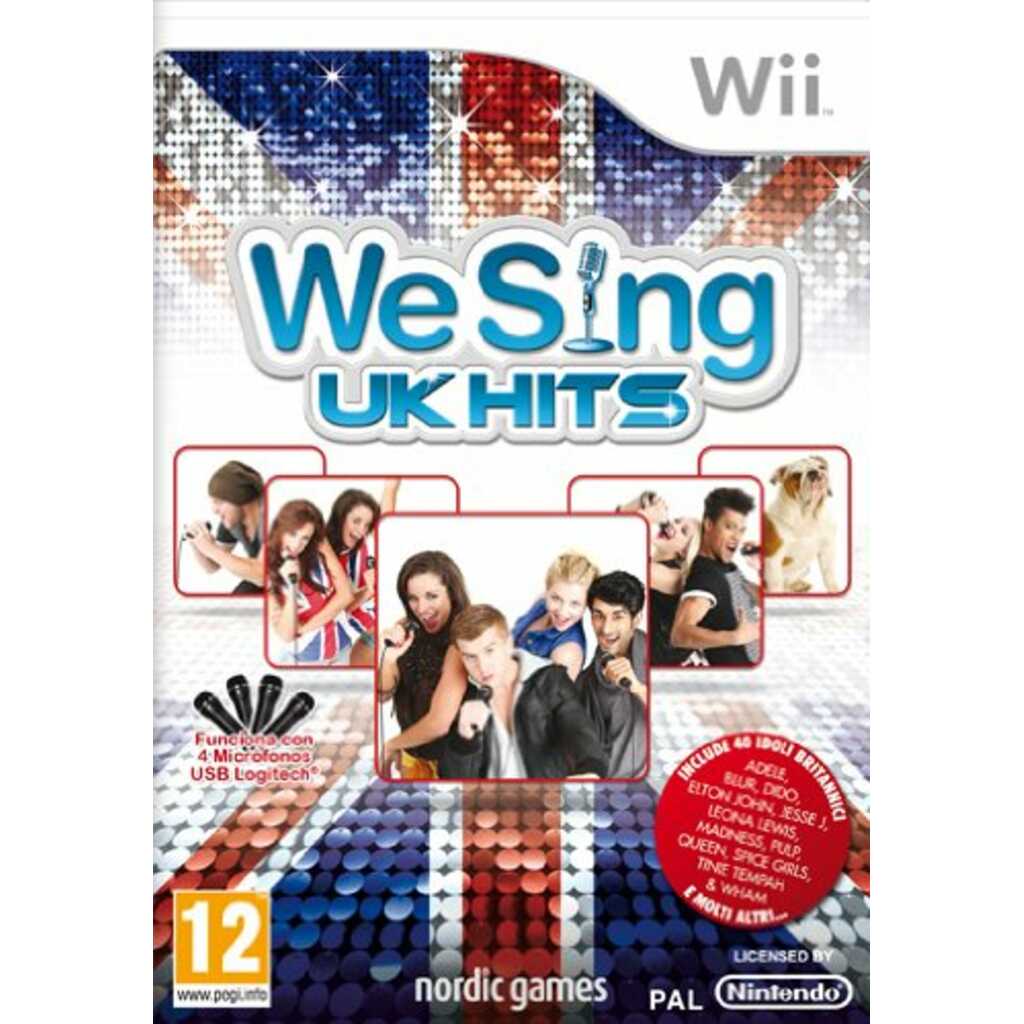 WII WE SING UK HITS
