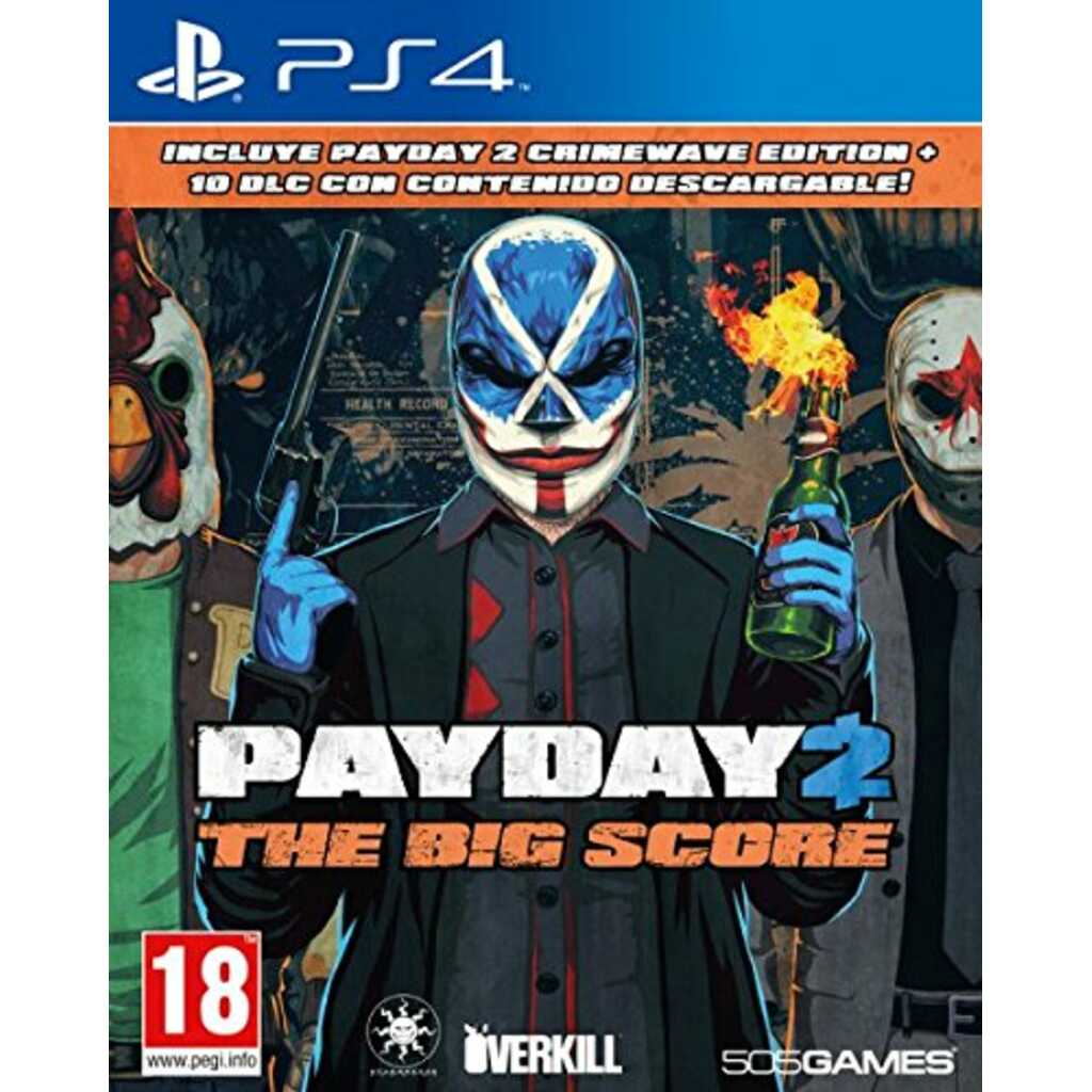 PS4 PAYDAY 2 THE BIG SCORE