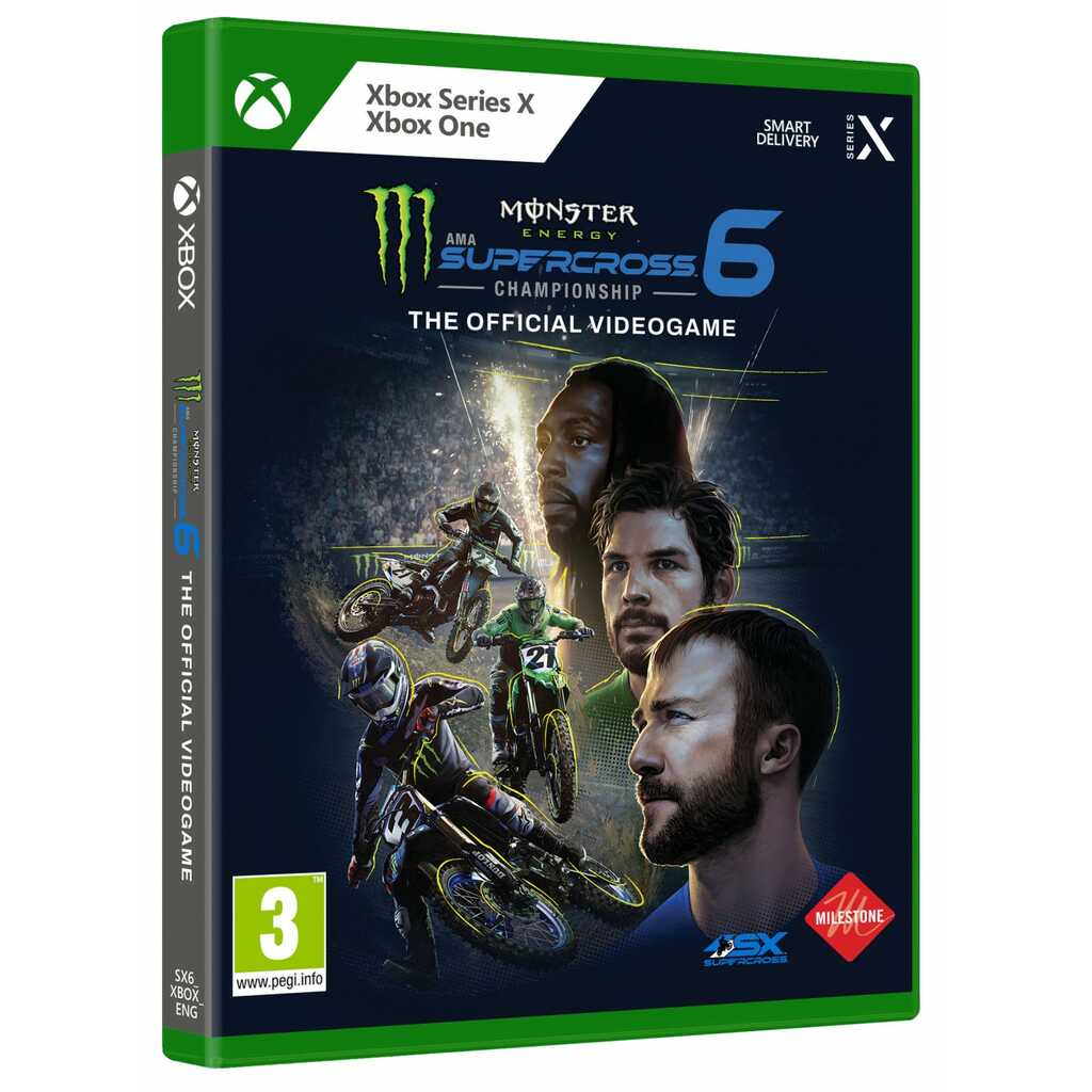 XBOXX MONSTER ENERGY SUPERCROSS 6 THE OFFICIAL VI.