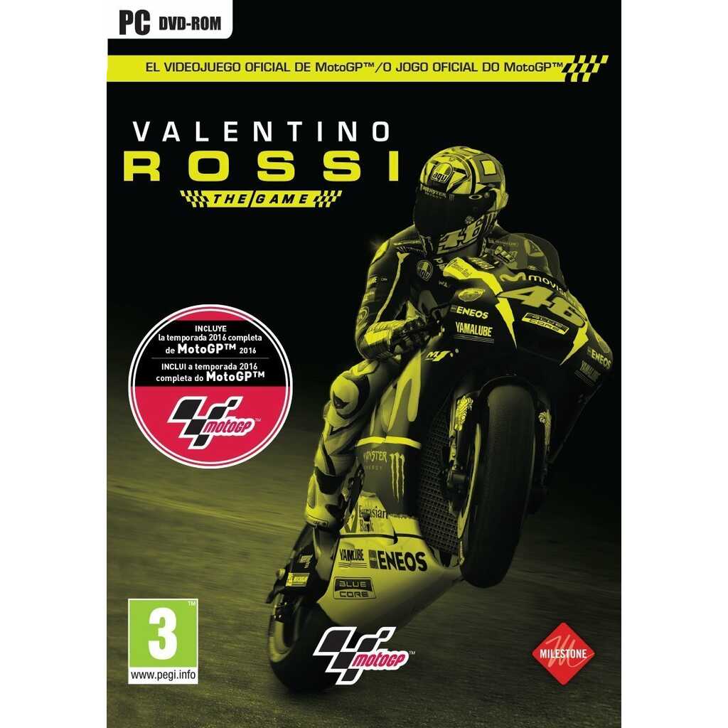 PC MOTO GP 16 VALENTINO ROSSI THE GAME