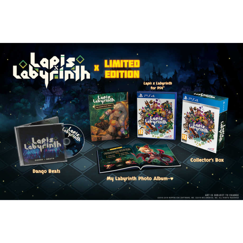 PS4 LAPIS X LABYRINTH X LIMITED EDITION