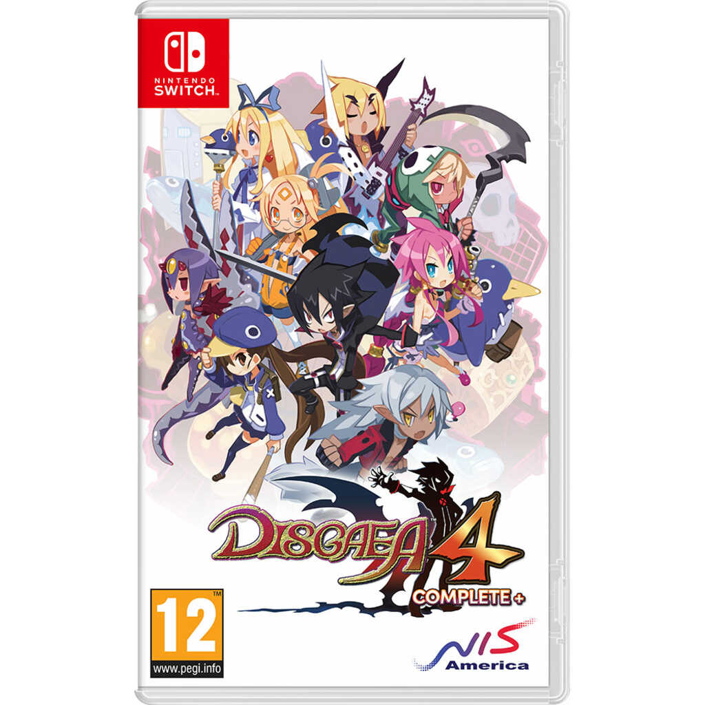 SWITCH DISGAEA 4 COMPLETE+ UNA PROMESA DE SARDINAS