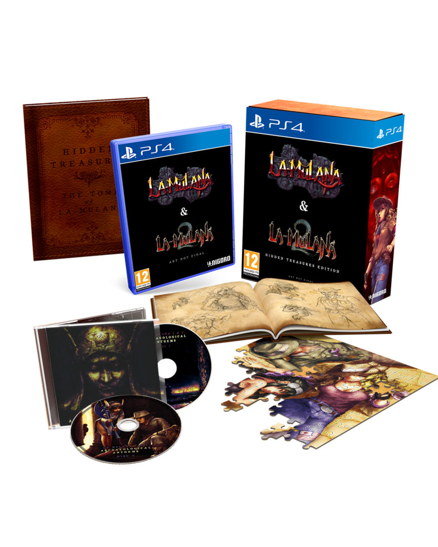 PS4 LA-MULANA 1 & 2: HIDDEN TREASURES EDITION