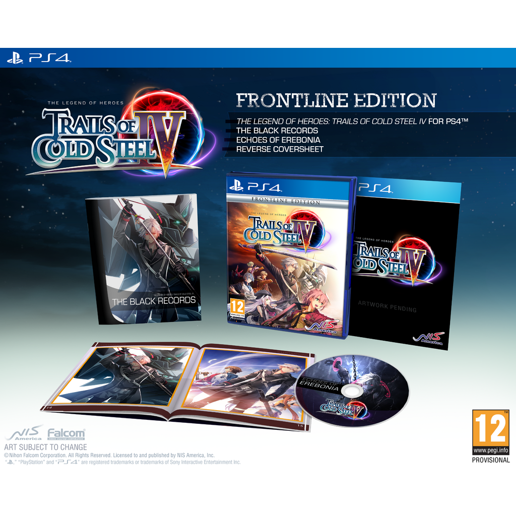 PS4 THE LEGEND OF HEROES: TRAILS OF COLD STEEL IV