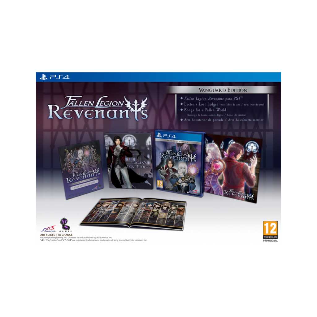 PS4 FALLEN LEGION REVENANTS VANGUARD EDITION