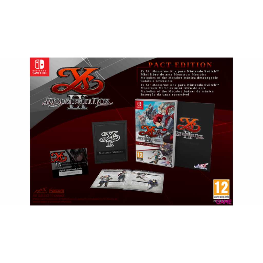 SWITCH YS IX: MONSTRUM NOX PACT EDITION