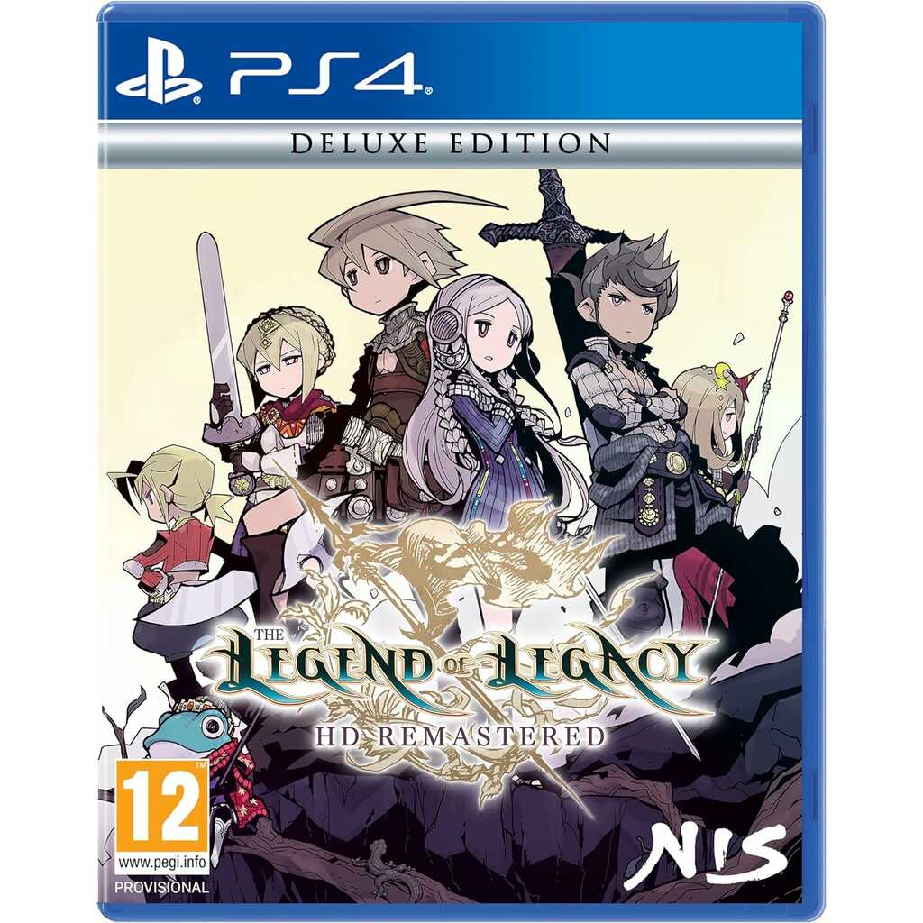 PS4 THE LEGEND OF LEGACY HD REMASTERED DLX EDIT