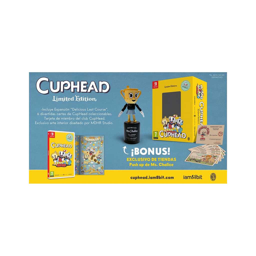 SWITCH CUPHEAD LIMITED EDITION