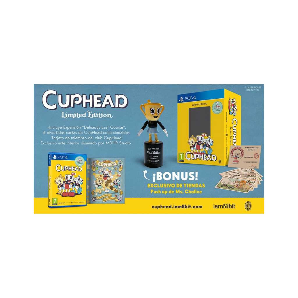PS4 CUPHEAD LIMITED EDITION