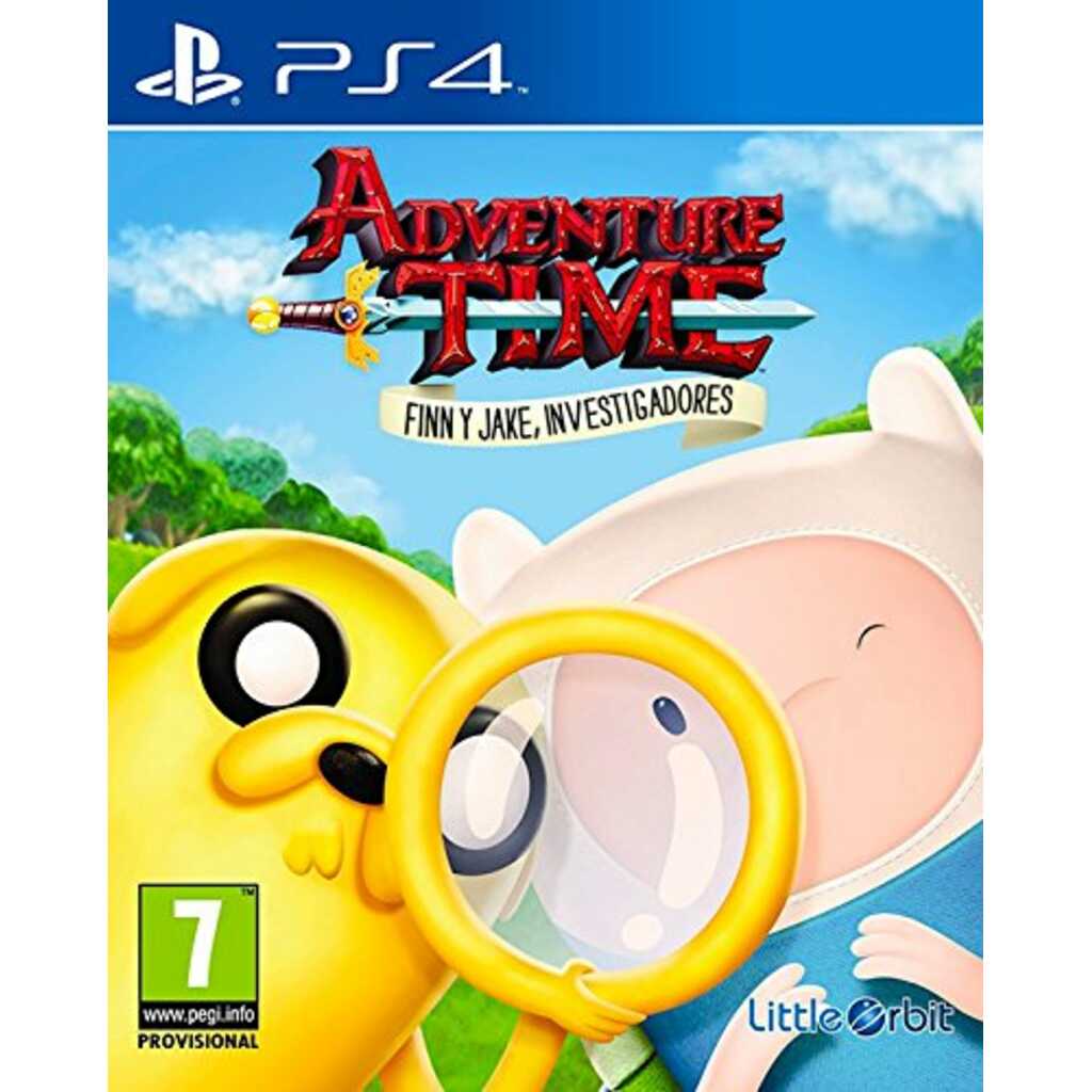 PS4 HORA DE AVENTURAS FINN Y JAKE INVESTIGADORES