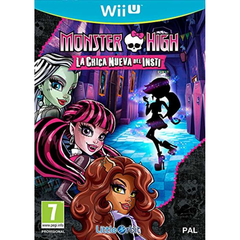 WIIU MONSTER HIGH LA CHICA NUEVA DEL INSTI