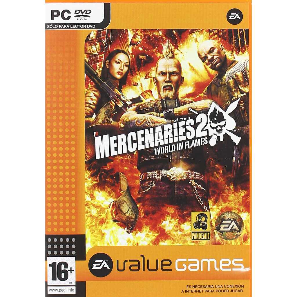 PC MERCENARIES 2 VALUE GAME