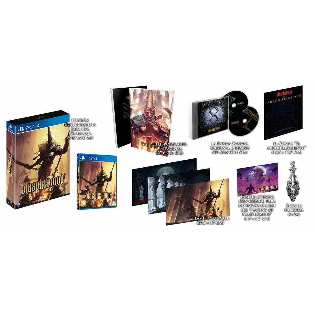 PS4 BLASPHEMOUS EDICION COLECCIONISTA