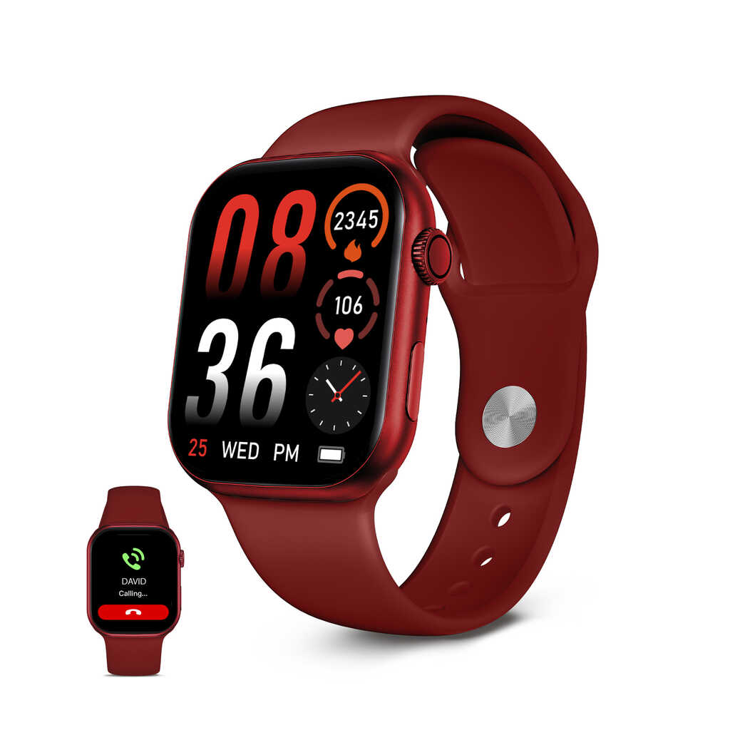 SMARTWATCH 1,96" KSIX URBAN 5 ROJO