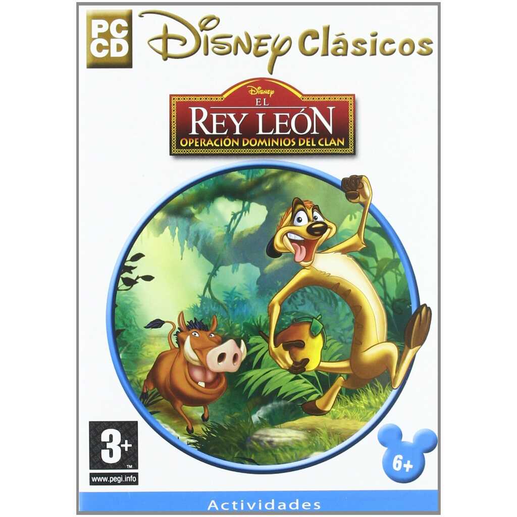 PC DISNEY EL REY LEON OPERACION DOMINIOS