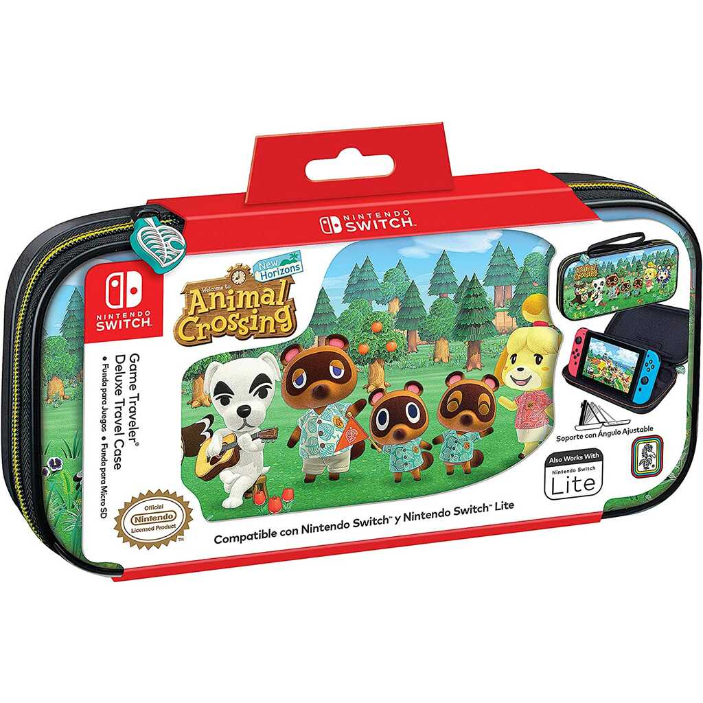 BOLSA CONSOLA NINTENDO SWITCH ANIMAL CROSSING