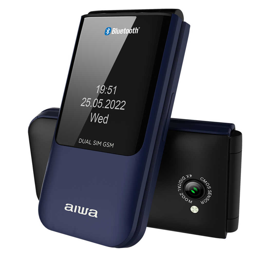 TELEFONO MOVIL 2,4" AIWA NEGRO-AZUL