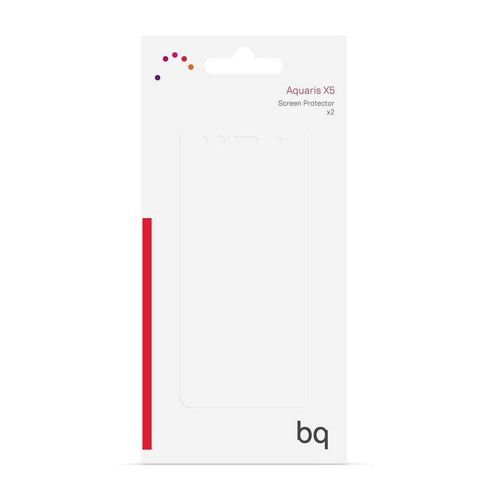 PROTECTOR PANTALLA SMARTPHONE BQ AQUARIS X5