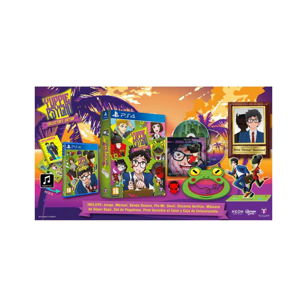 PS4 YUPPIE PSYCHO ED. COLLECTOR'S