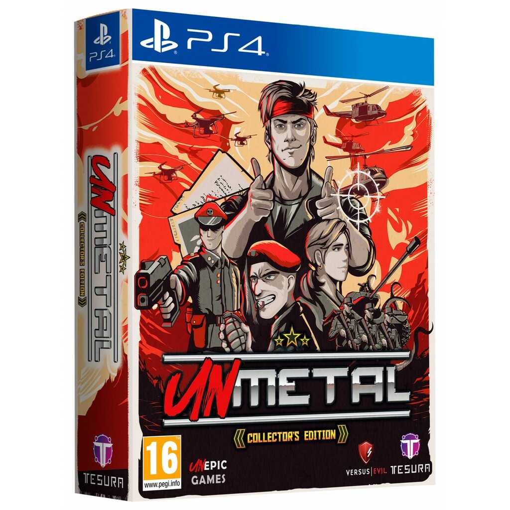 PS4 UNMETAL COLLECTORS EDITION