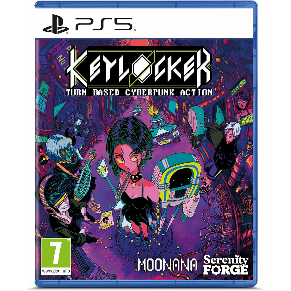 PS5 KEYLOCKER | TURN BASED CYBERPUNK ACTION
