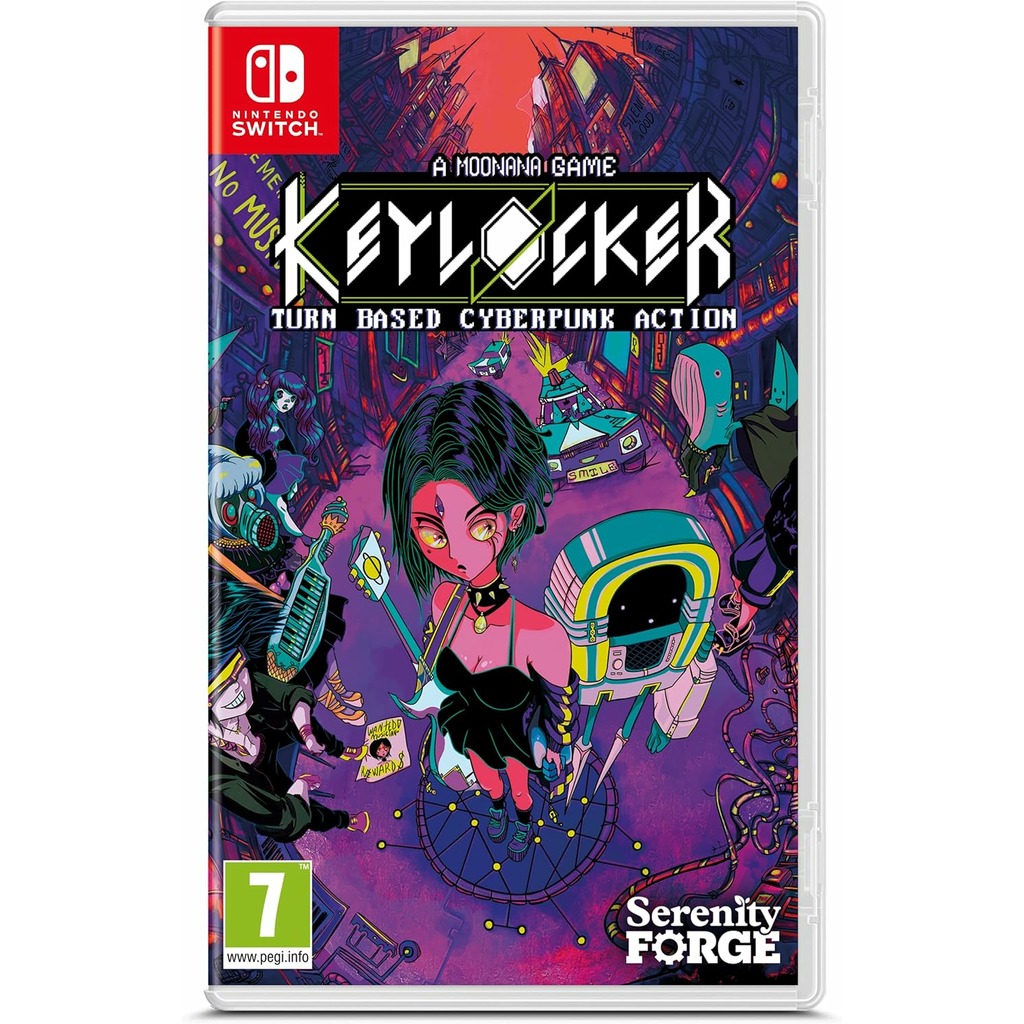 SWITCH KEYLOCKER | TURN BASED CYBERPUNK ACTION