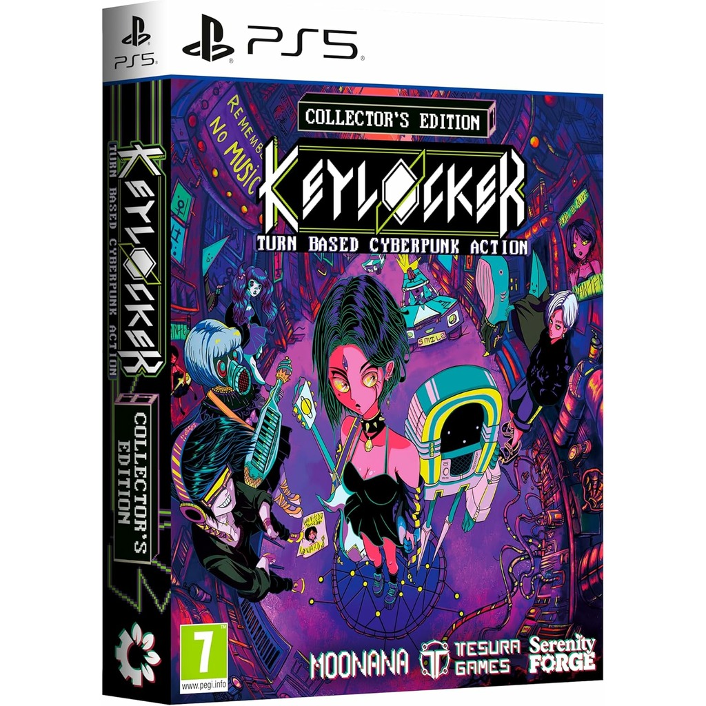 PS5 KEYLOCKER | TURN BASED CYBERPUNK ACTION COLLEC
