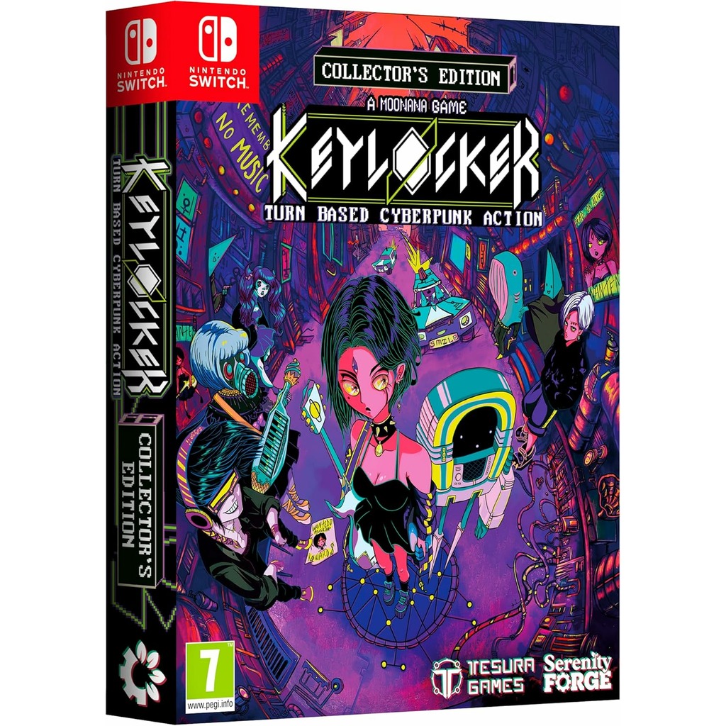 SWITCH KEYLOCKER | TURN BASED CYBERPUNK ACTION COL