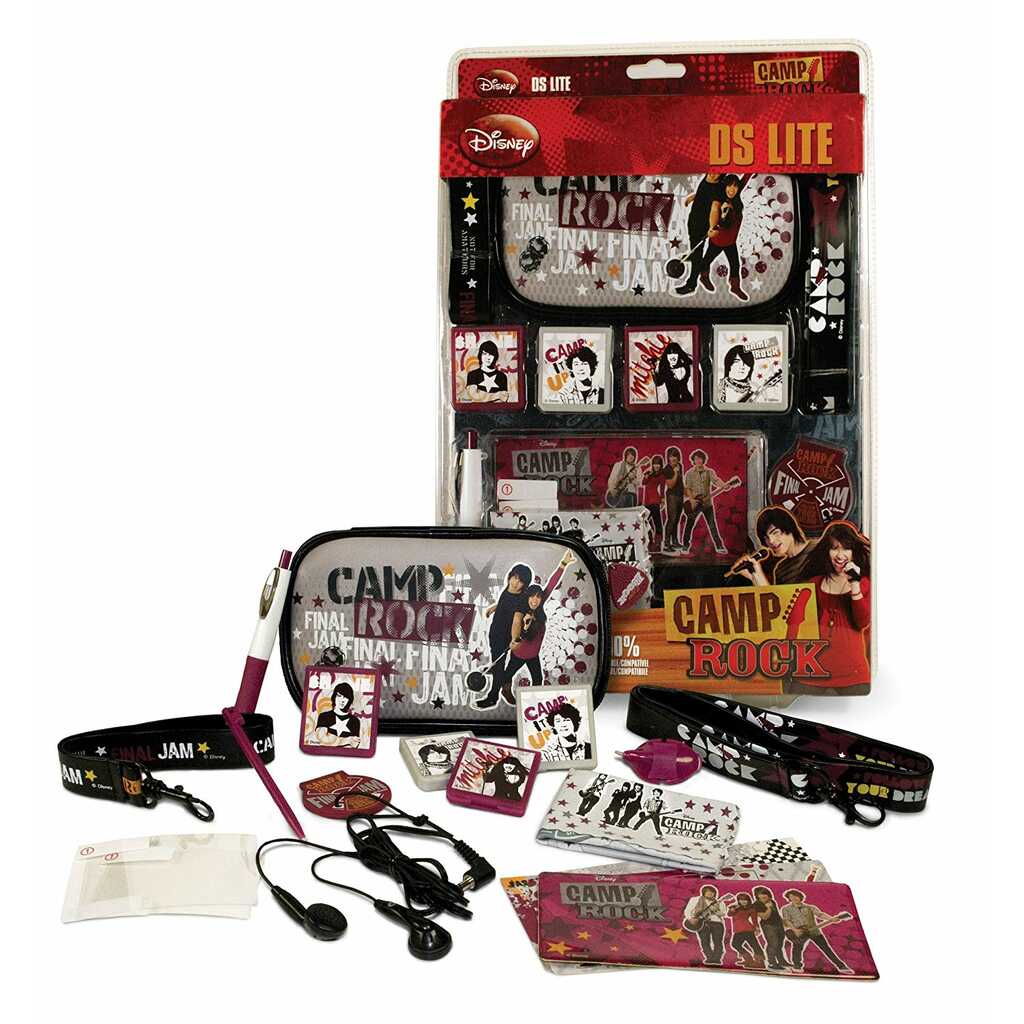 PACK ACCESORIOS CAMP ROCK NDS