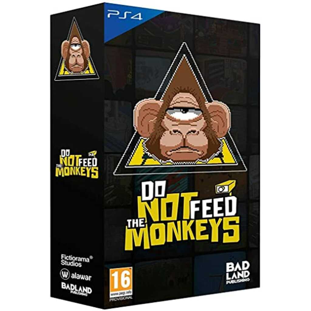 PS4 DO NOT FEED THE MONKEYS: COLLECTOR'S EDITION