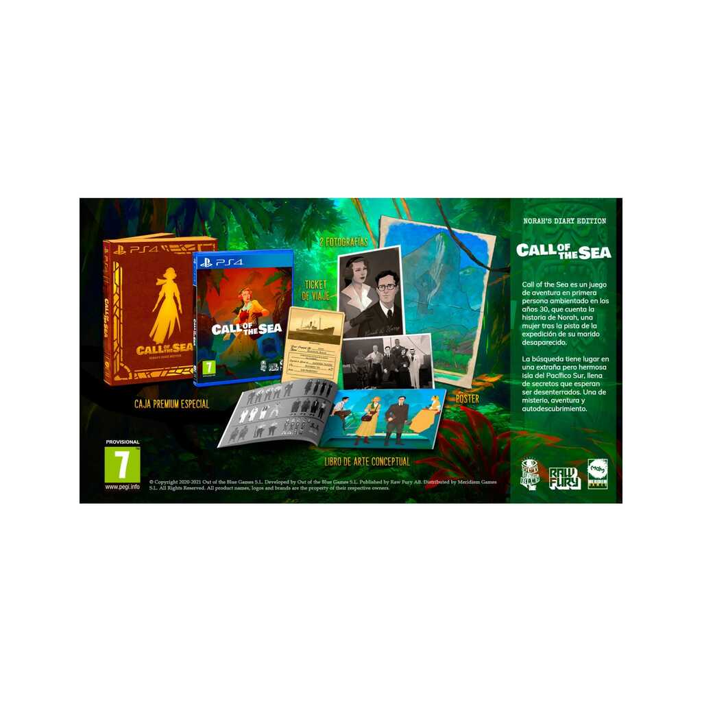 PS4 CALL OF THE SEA - NORAH'S DIARY EDITION
