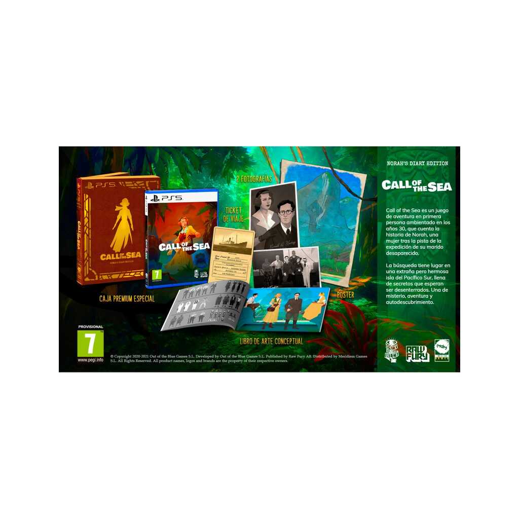 PS5 CALL OF THE SEA - NORAH'S DIARY EDITION