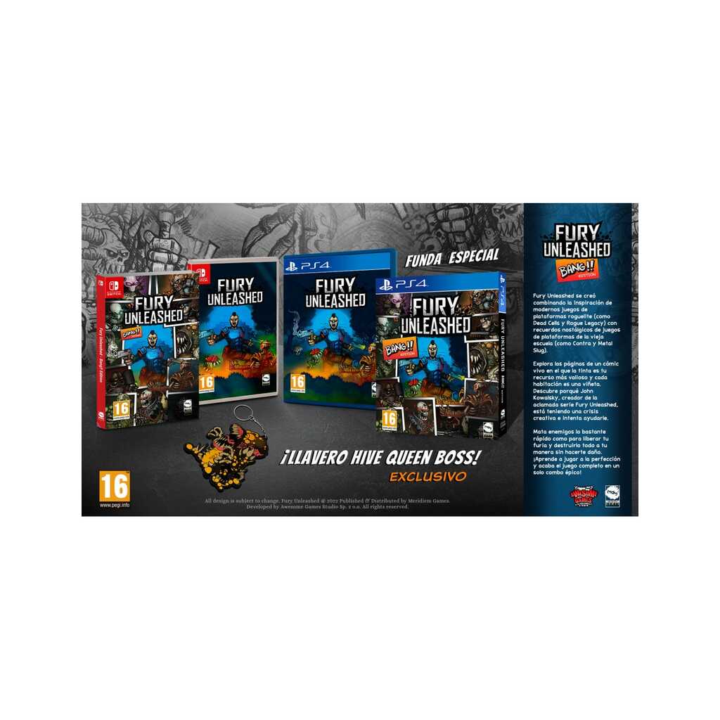PS4 FURY UNLEASHED BANG EDITION