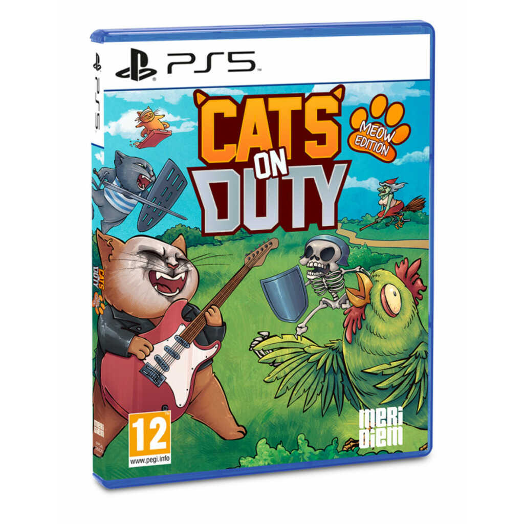 PS5 CATS ON DUTY - MEOW EDITION