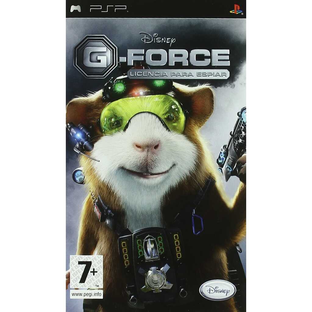 PSP G-FORCE LICENCIA PARA ESPIAR