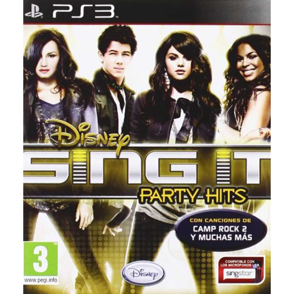 PS3 DISNEY SING IT PARTY HITS