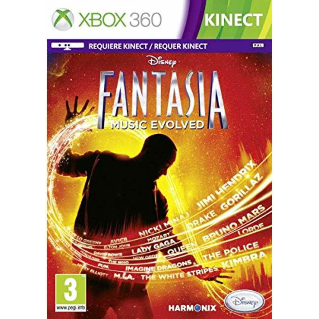 X360 DISNEY FANTASIA MUSIC EVOLVED