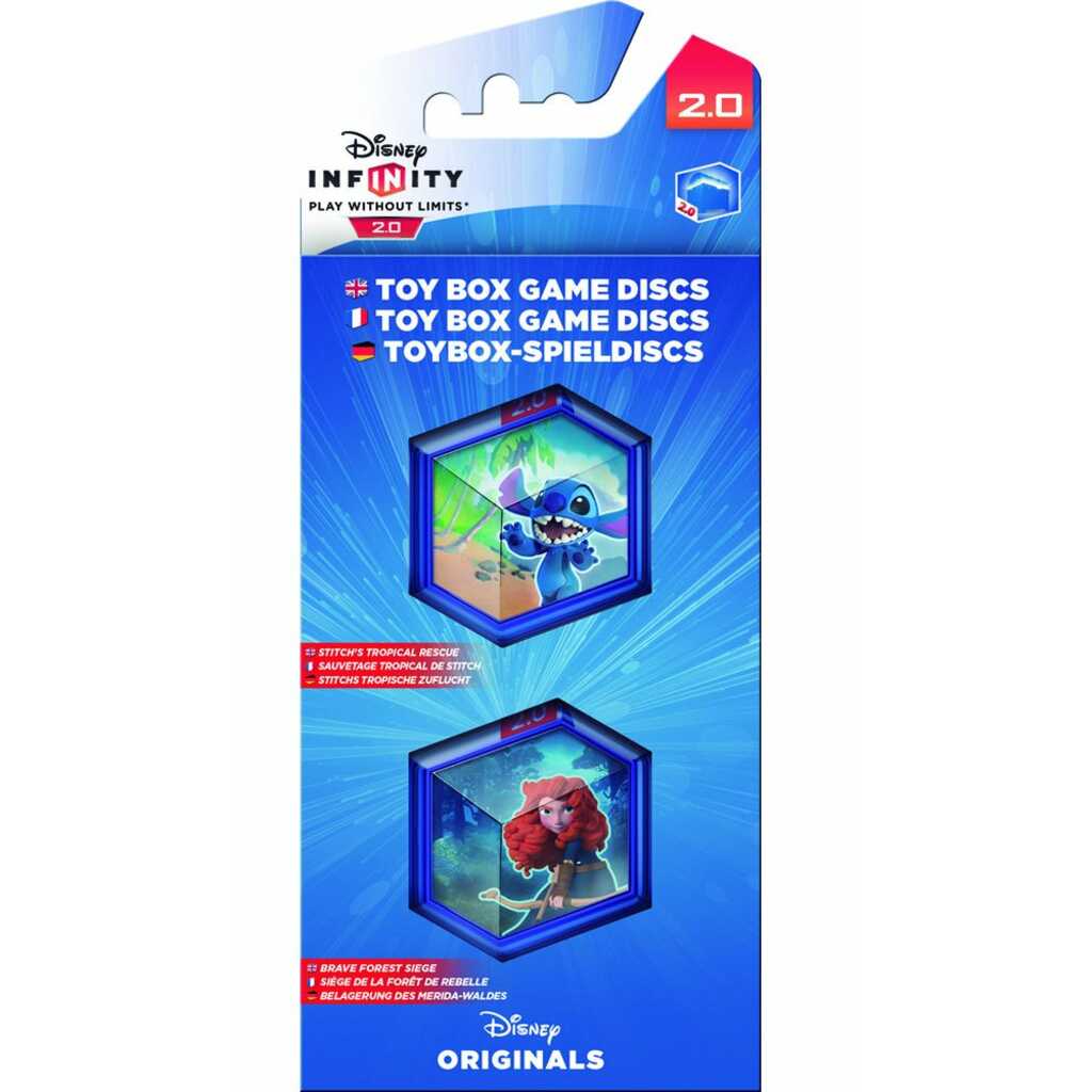 DISNEY INFINITY 2.0 TOY BOX GAME DISCS PACK DISNEY