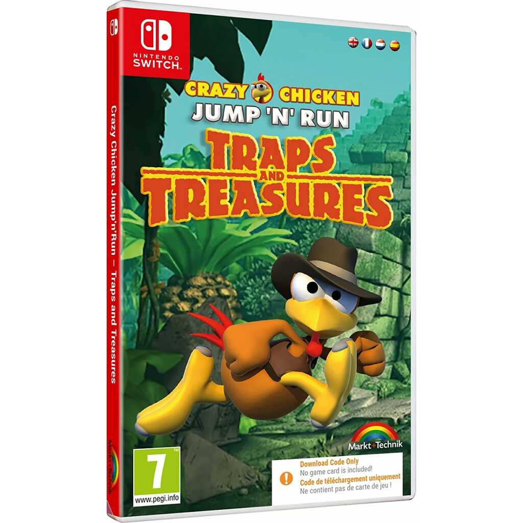 SWITCH CRAZY CHICKEN: TRAPS AND TREASURES - CODE