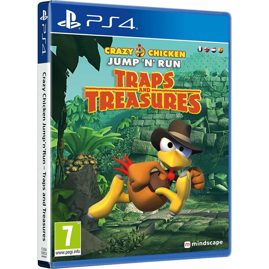 PS4 CRAZY CHICKEN: TRAPS AND TREASURES